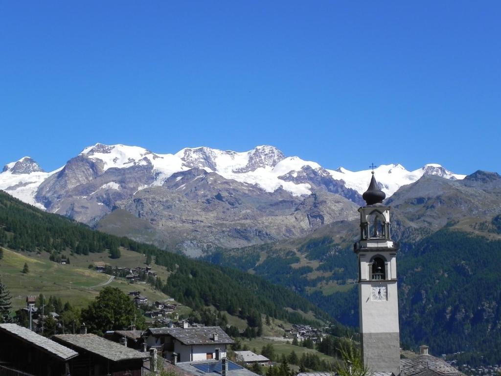 Villa Americana Chambres D'Hotes Champoluc Eksteriør bilde