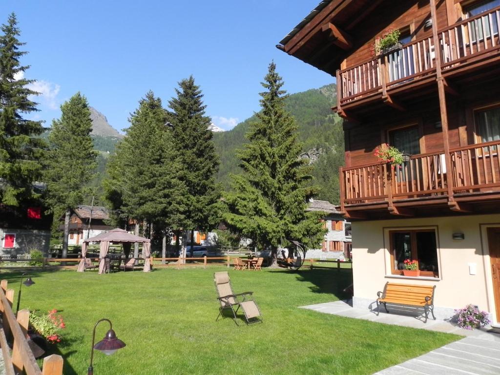 Villa Americana Chambres D'Hotes Champoluc Eksteriør bilde