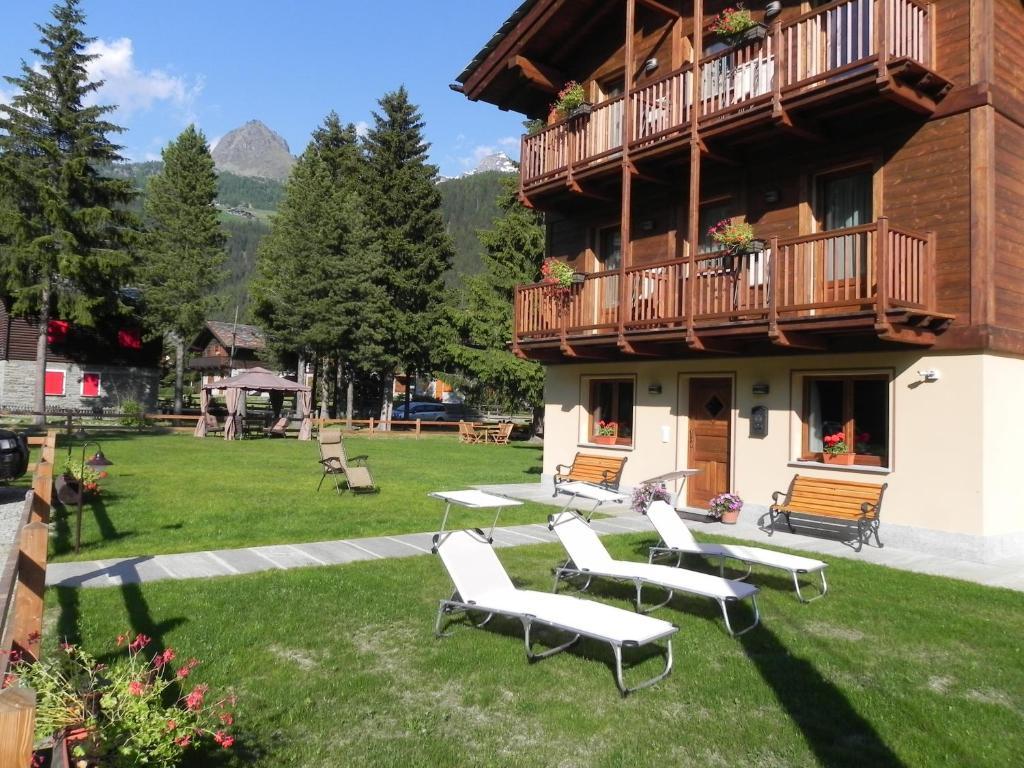 Villa Americana Chambres D'Hotes Champoluc Eksteriør bilde